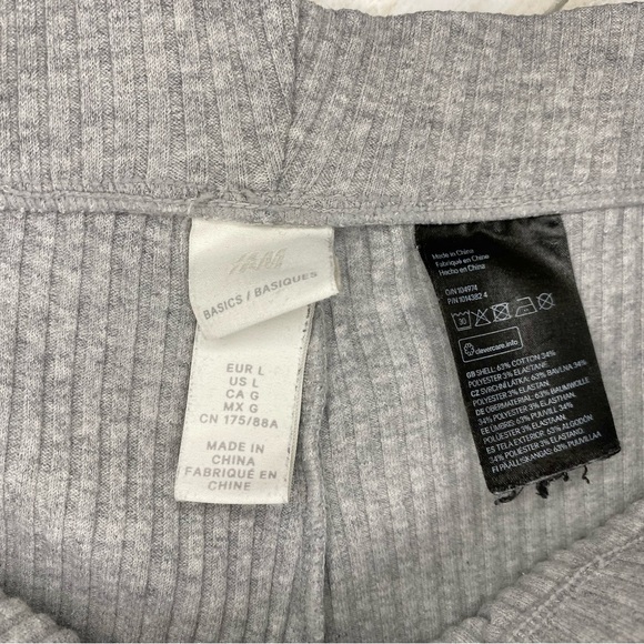 H&M Light Gray Ribbed Basics - Picture 5 of 5